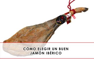 elegir un buen jamón ibérico