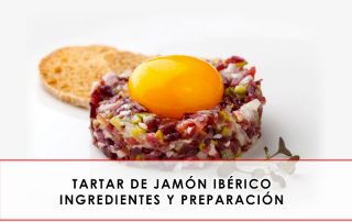 Tartar de jamón ibérico