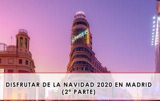 disfrutar de la Navidad 2020 en Madrid