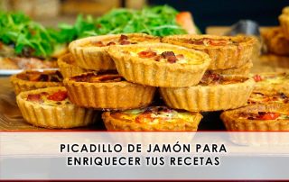Picadillo de jamón para enriquecer tus recetas - Grupo Julián Becerro