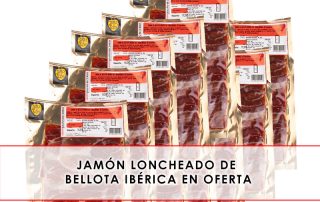 Jamón loncheado de bellota ibérico en oferta - Grupo Julián Becerro